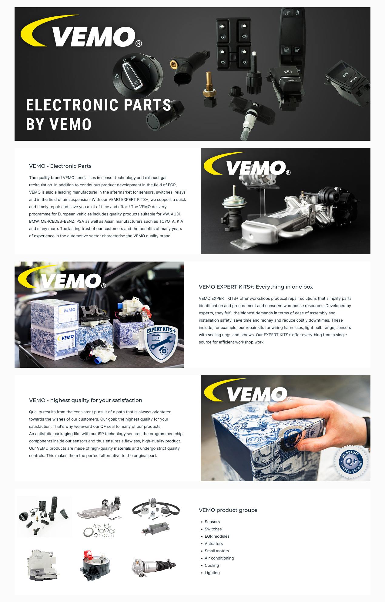 VEMO Clocks Springs