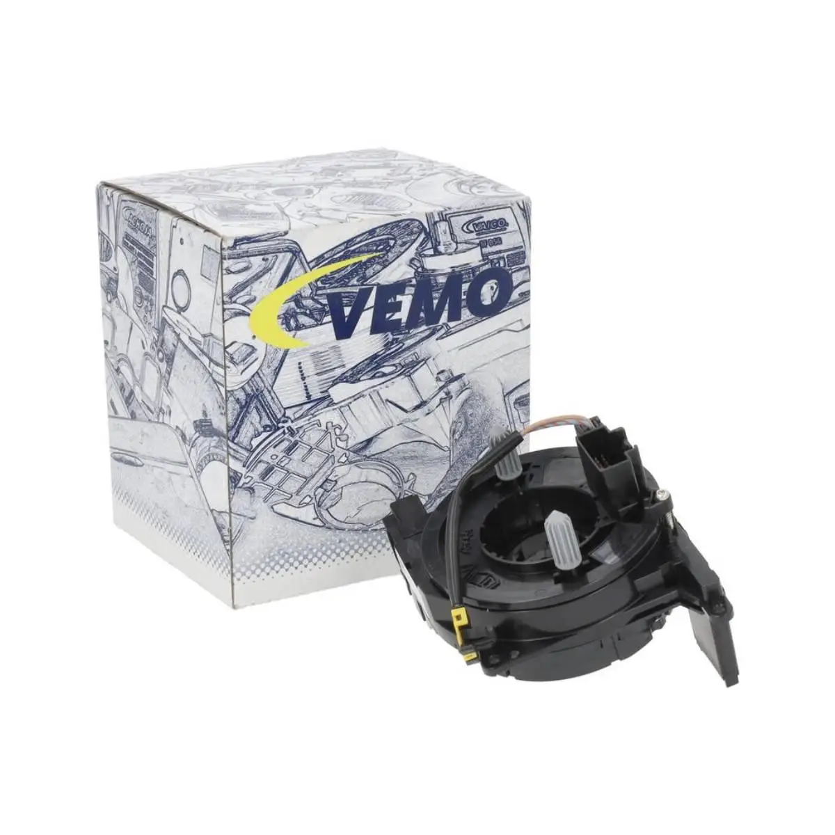 VEMO clock spring contact assy with steering angle sensor V25-72-0329 1676742 6G9T-14A664-BG 1463828 1378971 1520300 1580156 1433751 1466164